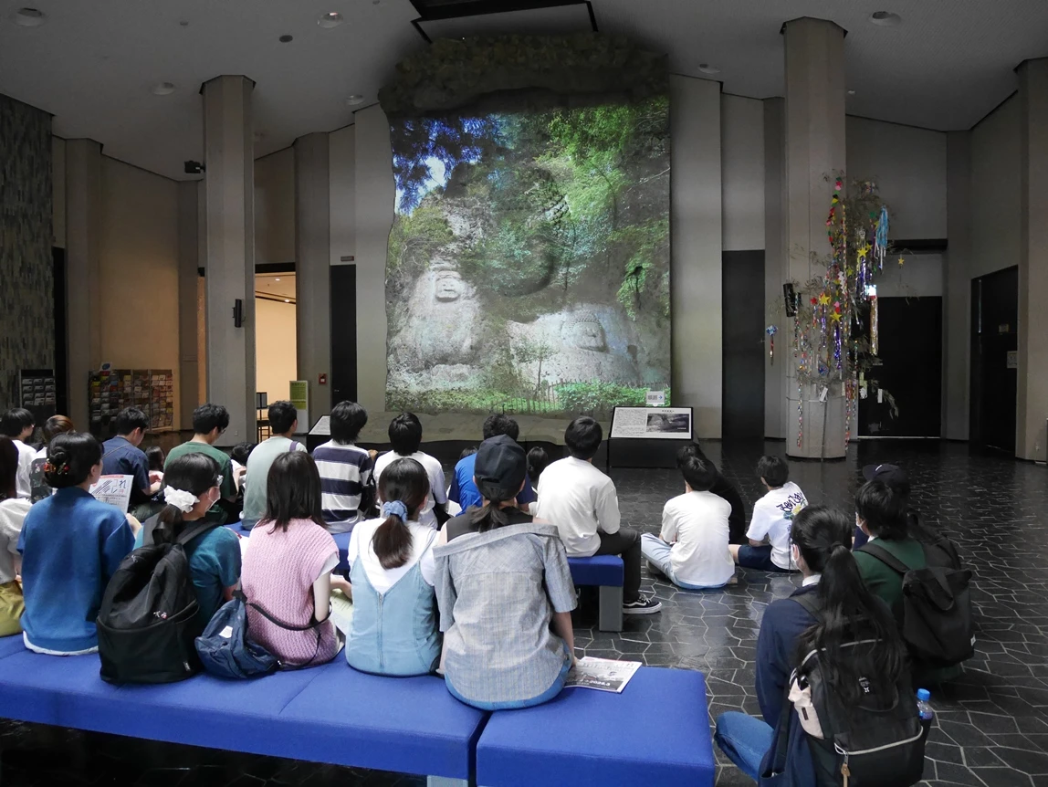 大分県立歴史博物館のプロジェクションマッピング