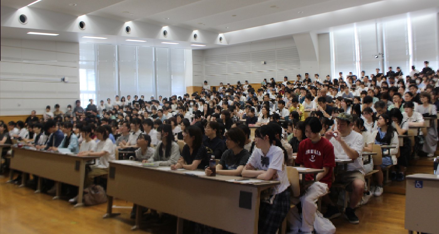 多くのご来場をいただいた文化学科模擬講義